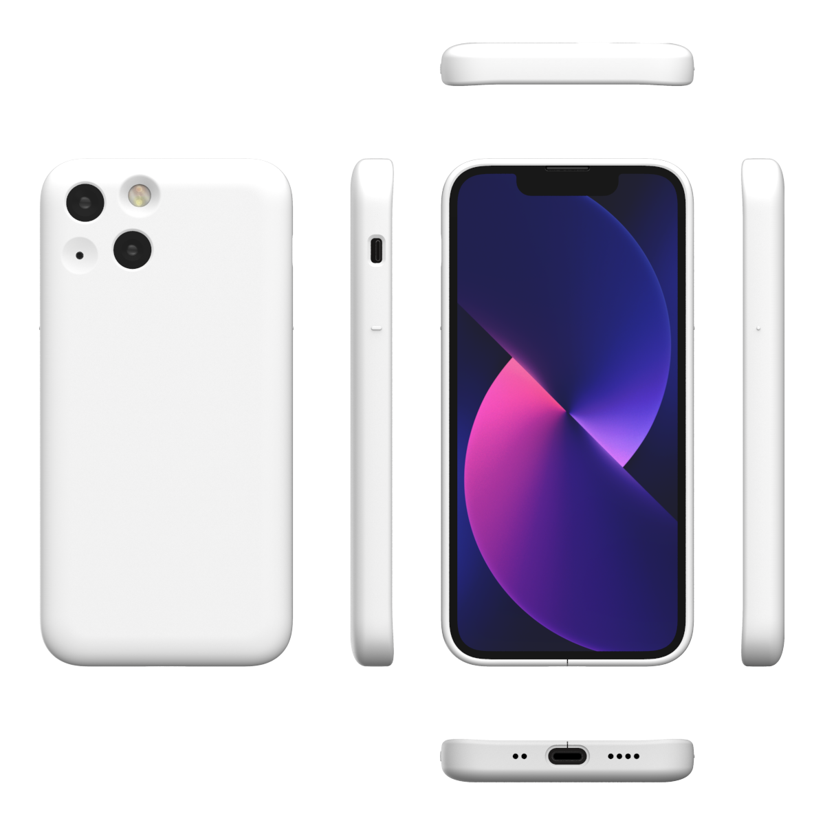 スマートフォン本体 iPhone 13 mini 256G + MYNUS (MATT WHITE) MYNUS iPhone 13 mini CASE – MYNUS Online Shop
